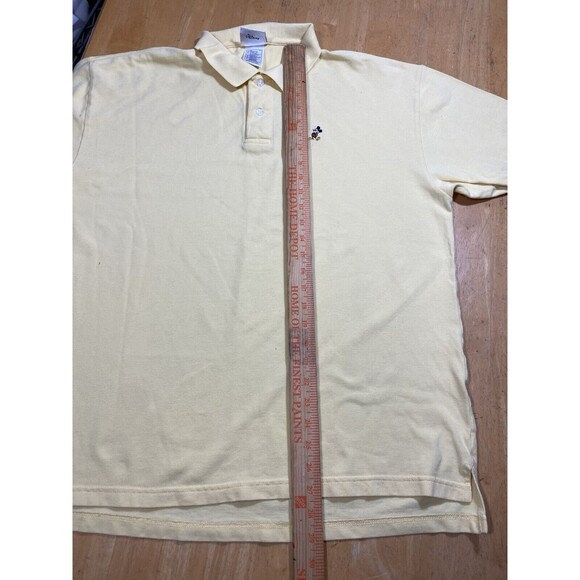 VTG Walt Disney World Polo Shirt Embroidered Mickey Mouse 90s SZ L 24pit2pit - Picture 8 of 8